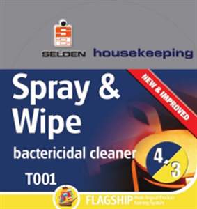 Picture of Spray and Wipe- Selden 6 pack